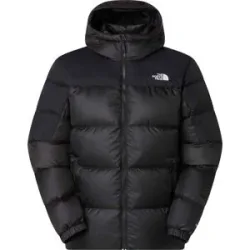 The North Face Daunen-Steppjacke mit Kapuze ? Herren ? Diablo Down 2.0 Hoodie M Diablo Down 2.0 Hoodie TNF Black Heather TNF Black für Herren -