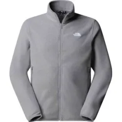 The North Face Fleecejacke mit Reißverschluss M Glacier Fleece Jacket TNF Mid Grey Heather für Herren Größe XL Grau