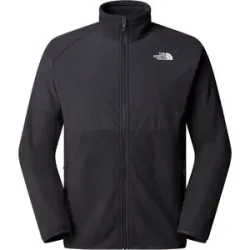 The North Face Fleece mit Reißverschluss M Glacier Heavyweight Full Zip Asphalt Grey TNF Black für Herren Größe S Grau