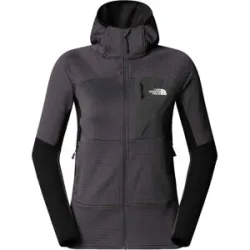 The North Face Fleece aus Polartec® W Polartec Powergrid Stormgap Hoodie Anthracite Grey TNF Black für Damen Größe S Grau