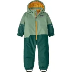 Patagonia Warmer Overall Baby Snow Pile One-Piece Ellwood Green  Kindergröße 12 Monate Grün