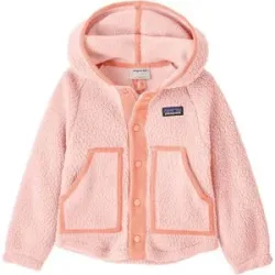 Patagonia Fleece-Jacke mit Kapuze aus Polartec® &ndash; Kind &ndash; Baby Retro Pile Jkt Baby Retro Pile Jkt Pink Frost  Kindergröße 5 Jahre -