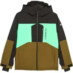 Quiksilver Veste de ski/snowboard Dawson Youth Jacket Grape Leaf  Kindergröße 8 Jahre Khaki