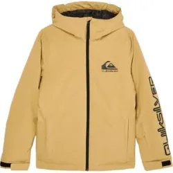Quiksilver Veste de ski/snowboard Mission Solid Youth Jacket Kelp  Kindergröße 14 Jahre Beige