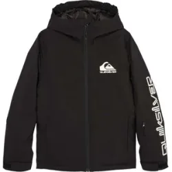 Quiksilver Veste de ski/snowboard Mission Solid Youth Jacket Black  Kindergröße 10 Jahre schwarz