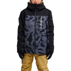 Quiksilver Veste de ski/snowboard Sycamore Youth Jacket Spray Can Irongate  Kindergröße 10 Jahre Navy blau
