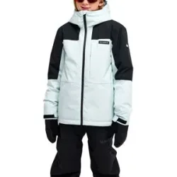 Quiksilver Veste de ski/snowboard Forever 20K Youth Jacket Ice Flow  Kindergröße 14 Jahre Weiß