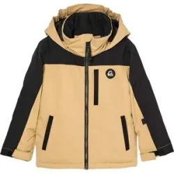 Quiksilver Veste de ski/snowboard Little Mission Kids Jacket Kelp  Kindergröße 4-5 Jahre Beige