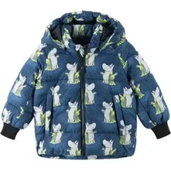 Reima Stepp- Und Daundenjacken wasserfest Moomin Lykta Winter Jacket Navy  Kindergröße 98 cm Navy blau