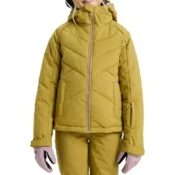 Roxy Skijacke Snowsylva Girl Jacket Fennel Seed  Kindergröße 10 Jahre Gelb