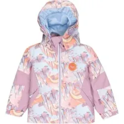 Roxy Ski /Snowboard Jacke Snowy Tale Jacket Coral Chic Papercut  Kindergröße 3 Jahre Rosa
