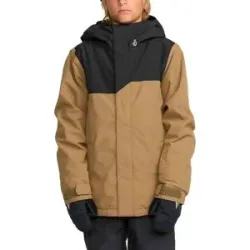 Volcom Snowboardjacke Stone.91 Insulated Jacket Bronze  aus Wolle Kindergröße S Braun