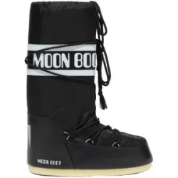 Moonboot Schneestiefel &ndash; Unisex &ndash; Icon Nylon Moon Boot Nylon Noir  Größe 23-26 schwarz