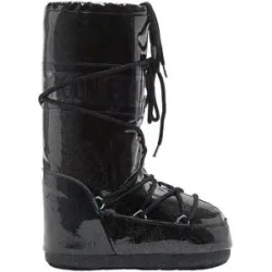 Moonboot Moon Boot Icon Glitter Black  Größe 35-38