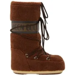 Moonboot Schneestiefel &ndash; Unisex &ndash; Icon Fleece Moon Boot Icon Fleece Brown  Größe 31-34 Braun