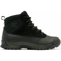 Sorel Warme, wasserfeste Herrenschuhe Buxton Lite Lace Plus WP M Black Black für Herren aus Leder Größe 42 schwarz
