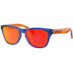 Oakley Sonnenbrillen &ndash; Kind &ndash; Frogskins XXS Frogskins Xxs Crystal Blue Prizm Ruby  Blau