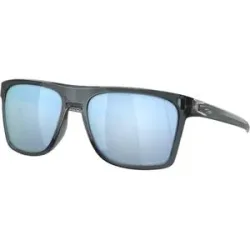 Oakley Polarisierte Sonnenbrillen Leffingwell Crystal Black Prizm Deep Water Polar  schwarz