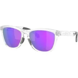 Oakley Sonnenbrille Frogskins Range Matte Clear Prizm Violet  Grau