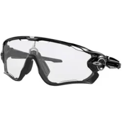 Oakley Photochromatische / Selbsttönende Sonnenbrillen Jawbreaker Polished Black Clear/Black Photo Irid  schwarz