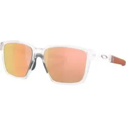 Oakley Polarisierte Sonnenbrillen Actuator SQ Matte Clear Prizm Rose Gold Polar  Weiß