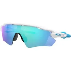 Oakley Sonnenbrille Radar EV Path Polished White Prizm Sapphire  Weiß
