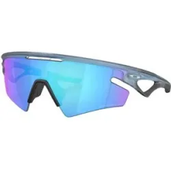 Oakley Polarisierte Sonnenbrillen Sphaera Slash Matte Trans Stonewash Prizm Sapphire Polarized  Grau