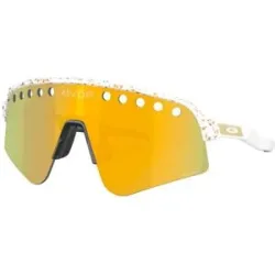 Oakley Sonnenbrille Sutro Lite Sweep Mvdp Bronze Splatter Prizm 24K  Weiß