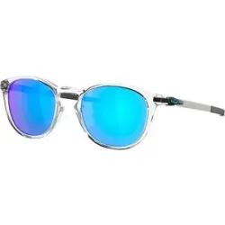 Oakley Sonnenbrille Pitchman R Polished Clear Prizm Sapphire  Weiß