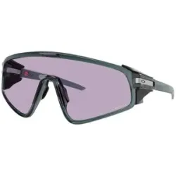 Oakley Sonnenbrille Latch Panel Crystal Black Prizm Slate  Grau