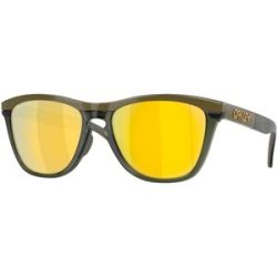 Oakley Polarisierte Sonnenbrillen Frogskins Range XL Dark Brush/Prizm 24K Polarized für Herren Grün