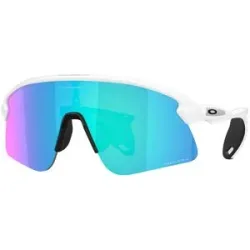 Oakley Sonnenbrille Stunt Devil S Matte White/Prizm Sapphire für Herren aus Wolle Weiß