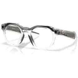Oakley Vernetzte Brillen Meta HSTN Clear/Transitions Grey  Grau