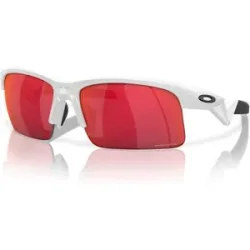 Oakley Sonnenbrillen &ndash; Kinder &ndash; Capacitor Capacitor Polished White/Prizm Field  Weiß