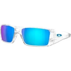 Oakley Polarisierte Sonnenbrille Heliostat Clear  Weiß