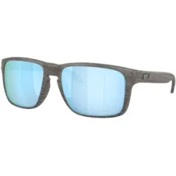 Oakley Polarisierte Sonnenbrille Holbrook XXL Woodgrain  Braun