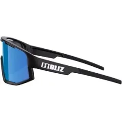 Bliz Sport-Sonnenbrillen Fusion Matt Black Smoke W Blue Multi  schwarz