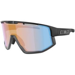 Bliz Vielseitige Sonnenbrille Vision Matt Black Grey Nano Optics Nordic Light Coral Orange Blue  schwarz