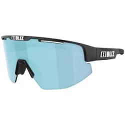 Bliz Vielseitige Sonnenbrille Matrix Matte Black Smoke w Ice Blue Multi  schwarz