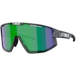 Bliz Sonnenbrillen für Radfahrer Fusion Small Crystal Black Brown W Green Multi  schwarz