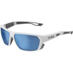 Bollé Polarisierte Sonnenbrillen Airfin White Matte Grey Volt+ Offshore Polarized  Weiß