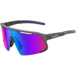 Bollé Sonnenbrille Speedchaser Titanium Matte Volt Ultraviolet  Grau
