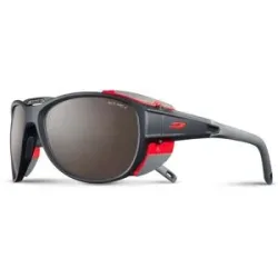 Julbo Sonnenbrille Explorer 2.0 Gris Foncé/Orange Alti Arc 4  schwarz