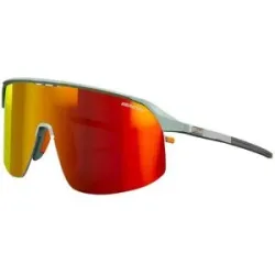 Julbo Sonnenbrille Density Vert Olive/Gris Reactiv 1-3 Light Amplifier  Grau