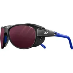 Julbo Sonnenbrille Explorer 2.0 Noir/Bleu Reactive 0-4 High Contrast  schwarz
