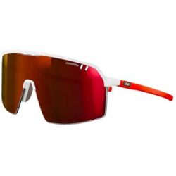 Julbo Photochromatische Sonnenbrillen Intensity Blanc/Orange Fluo Reactiv 0-3 High Contrast  Weiß