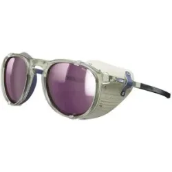Julbo Polarisierte Sonnenbrillen Millenium Vert Army/Bleu Plz 3 HD  aus Leder Grün
