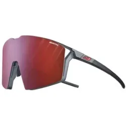 Julbo Sonnenbrille Edge Noir/Orange Reactiv 0-3 High Contrast  aus Wolle schwarz