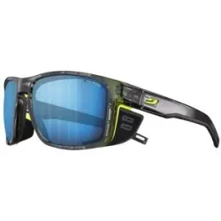 Julbo Sonnenbrille Shield Noir/Jaune Spectron HD4 Polarized  Gelb