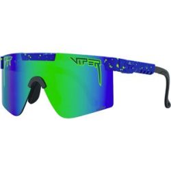 Pit Viper Polarisierte Sonnenbrille &ndash; Unisex &ndash; The Leonardo Original Wide The Leonardo Original Wide HDPV Polarized Blue-Green  -